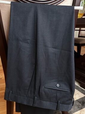 Murano Black Zac Fit Dress Trousers